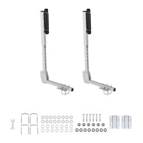 Boat Trailer Guides, 27.6-41.3 in Height Adjustable Trailers Guide, 2PCS Thickened High-Duty Trailer Guide-Ons with Smooth Roller Guidance